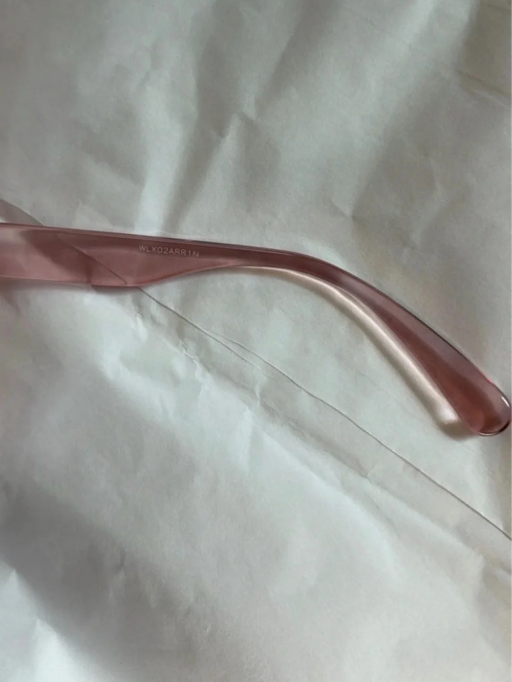 Gucci Pink Gradient Round Sunglasses with burgundy Velvet Case